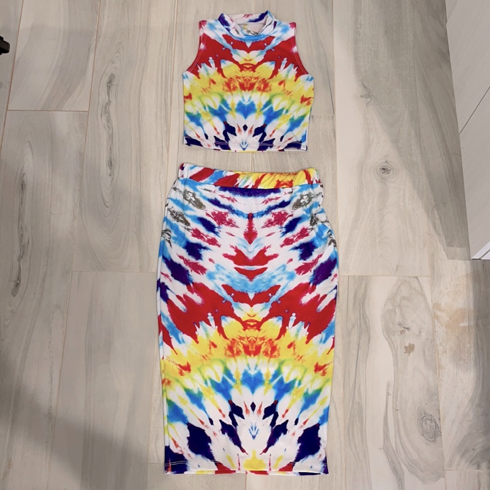 Neon colors 2 piece set